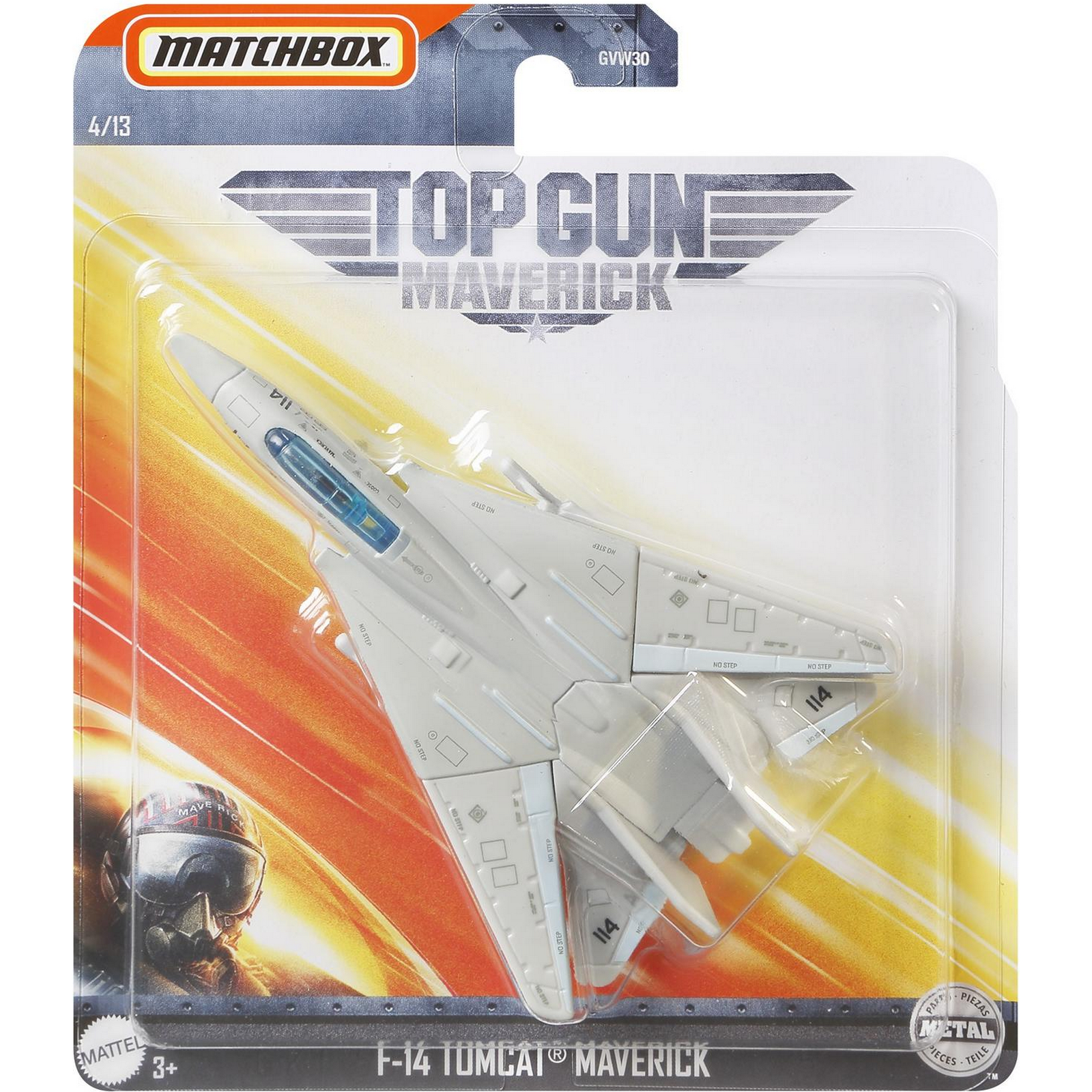 Игрушка Matchbox Top Gun Транспорт воздушный в ассортименте GVW30 GVW30 - фото 12