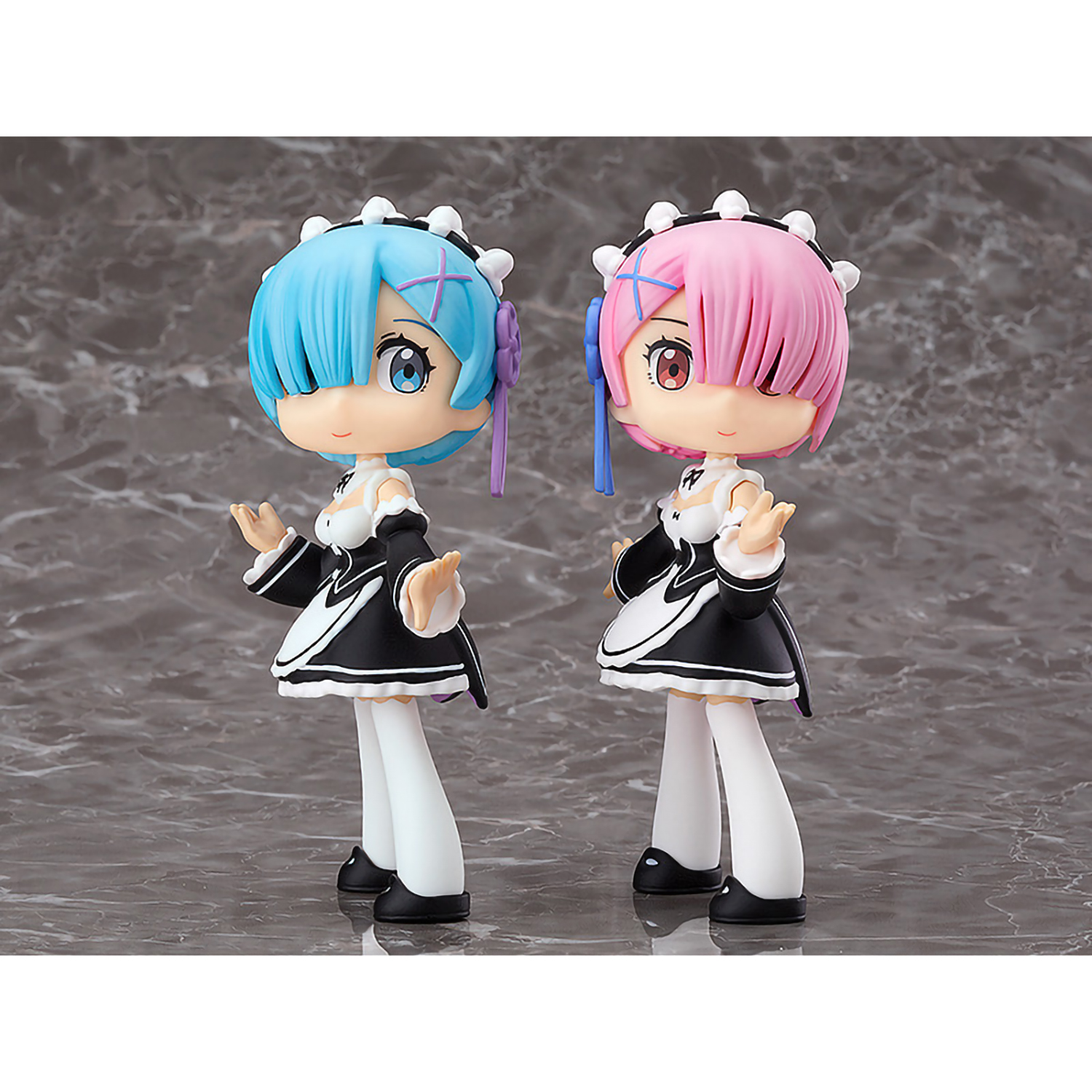 Набор фигурок Good Smile Company Rem Ram 2 шт 4996697050014 - фото 4