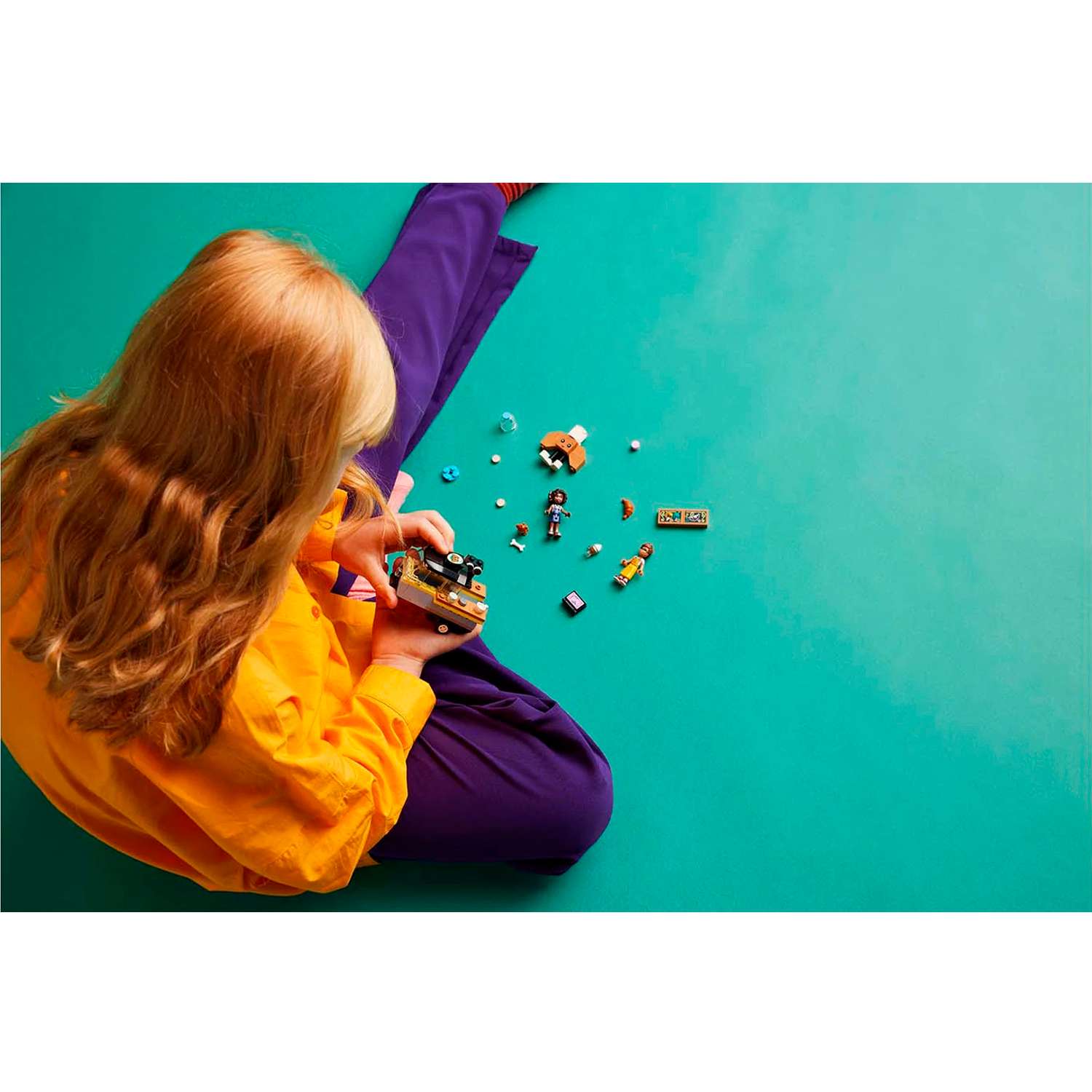 Конструктор детский LEGO Friends Мобильная тележка-пекарня 42606 - фото 10