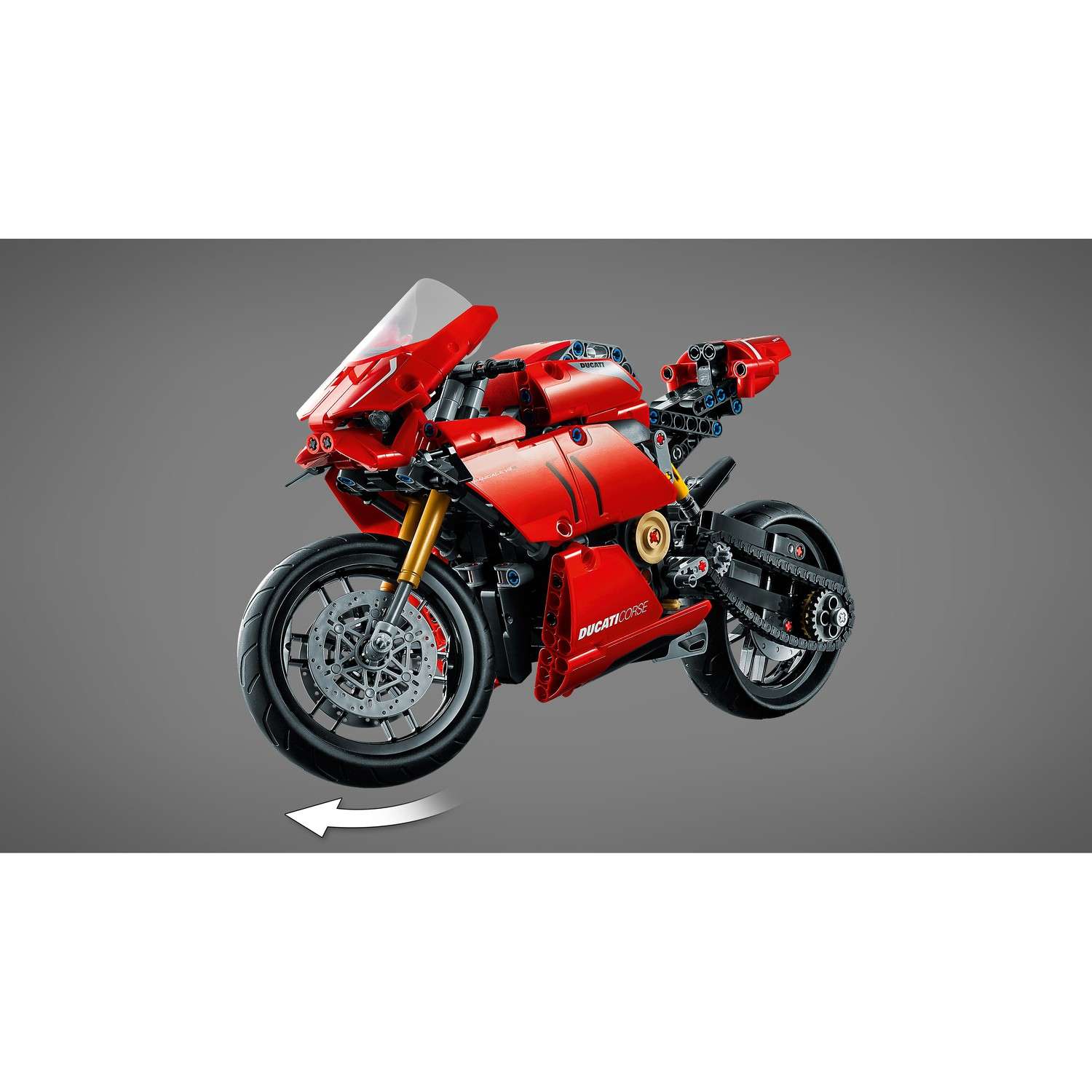 Конструктор LEGO Technic Ducati Panigale V4 R 42107 - фото 14