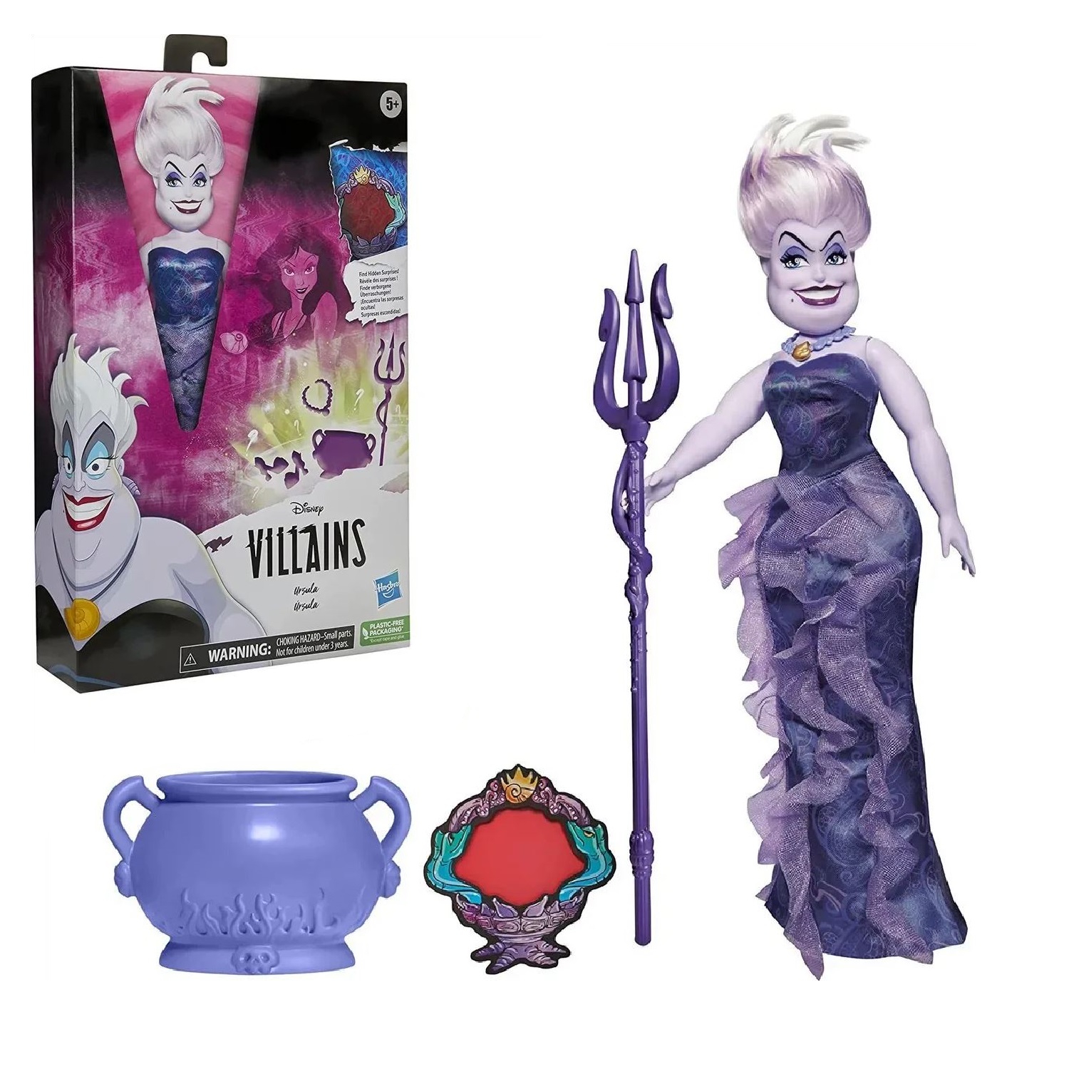 Набор игровой Disney Princess Hasbro Villains Урсула F45645X2 Disney Princess F45645X2 - фото 3