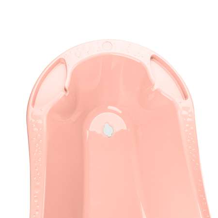 Ванна детская Пластишка с клапаном для слива воды 1000х490х305 мм 46 л светло-розовая