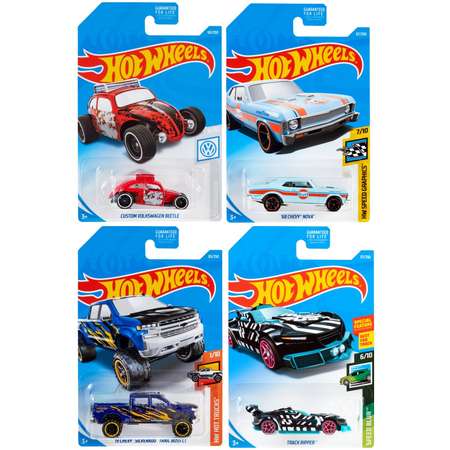 Серия базовых моделей автомобилей Hot Wheels в ассортименте