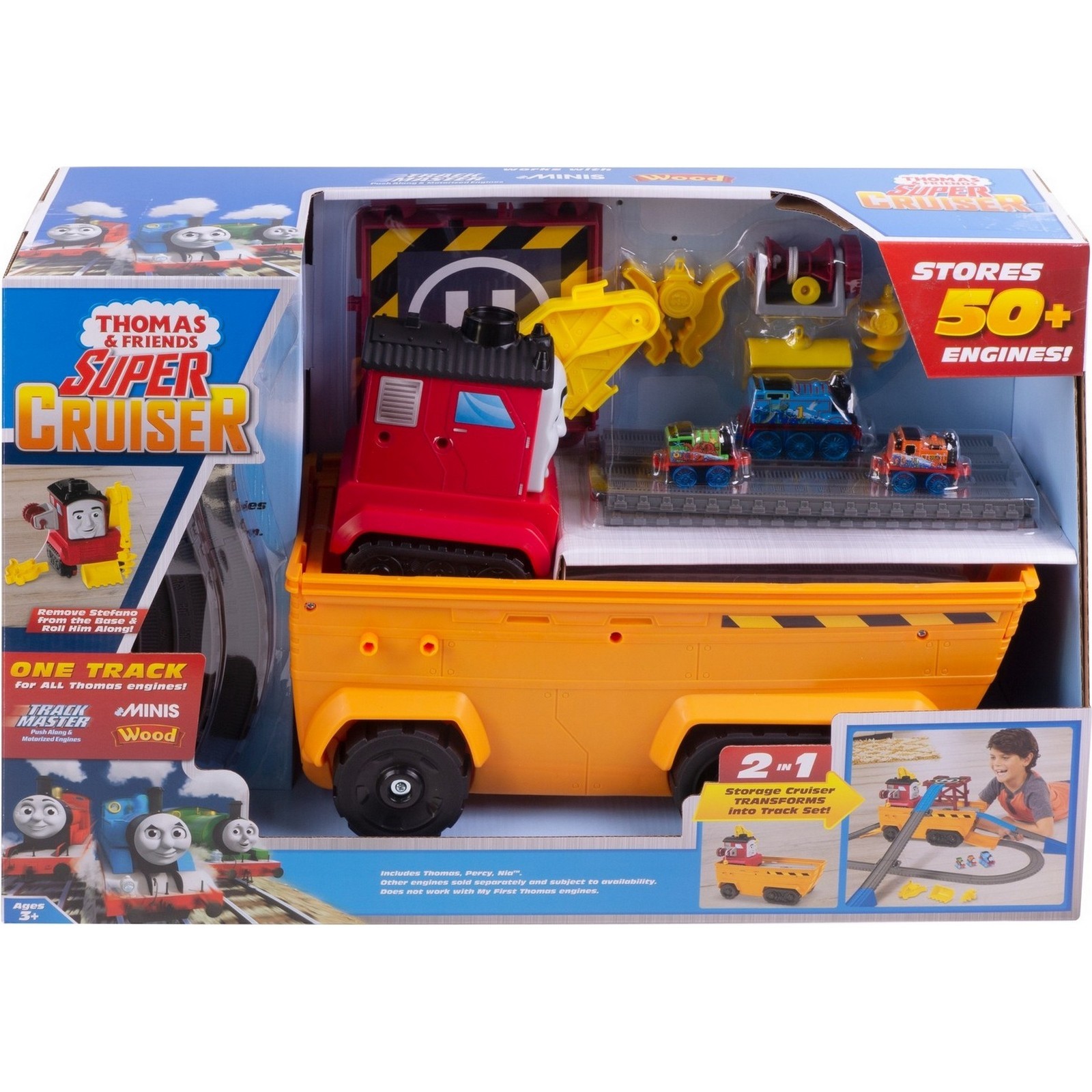 Набор игровой Thomas & Friends Супер крейсер GDV38 купить по цене 299 ₽ в  интернет-магазине Детский мир