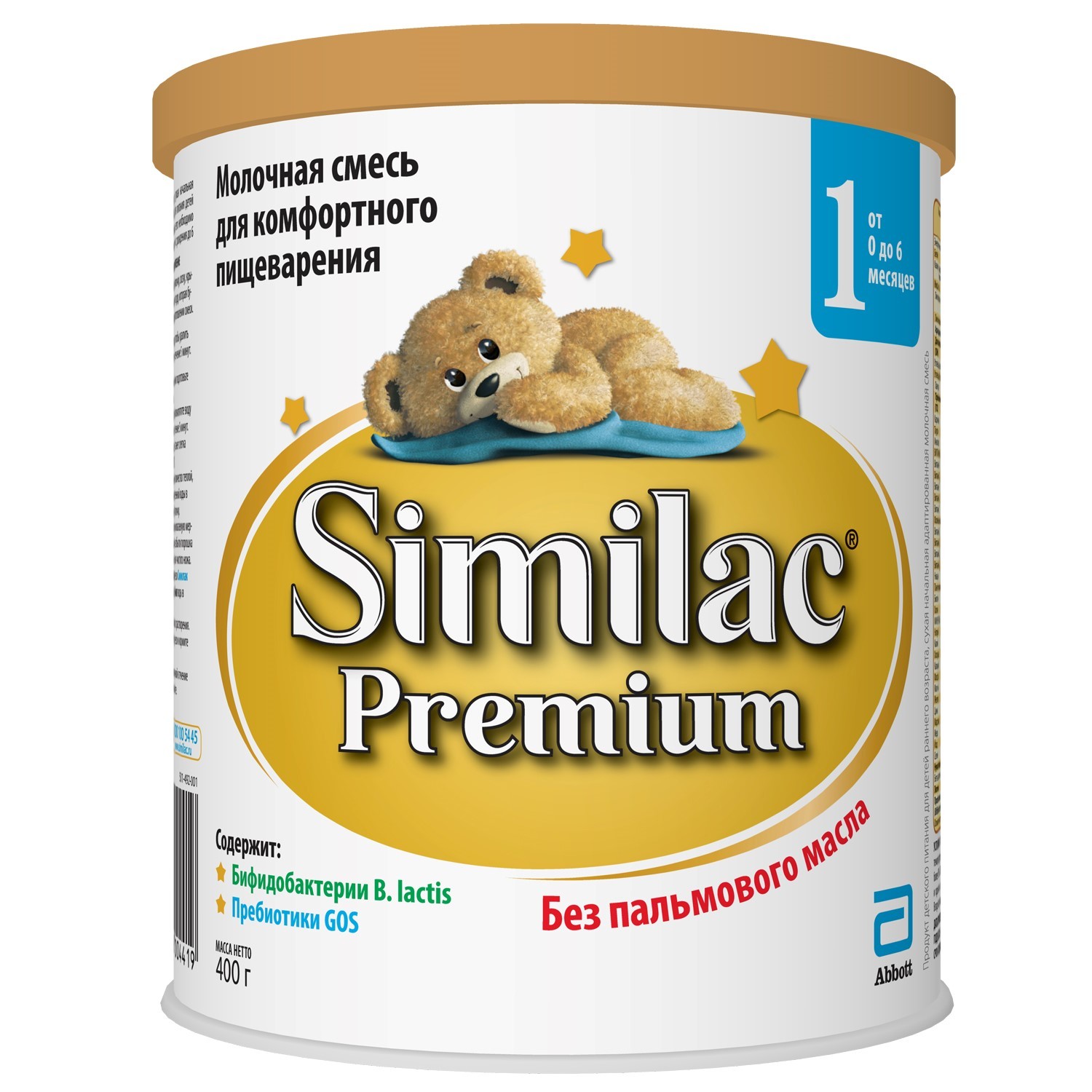 Смесь Similac Premium 1 400г с 0 до 6 месяцев - фото 1