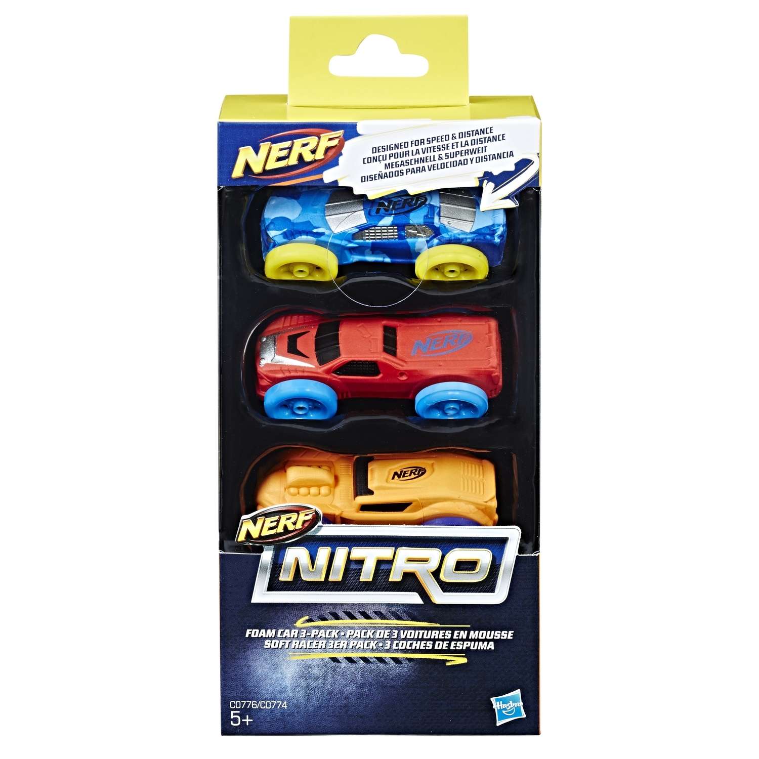 Набор Nerf Нитро 3 машинки Цвет 1 C0774EU4 - фото 2