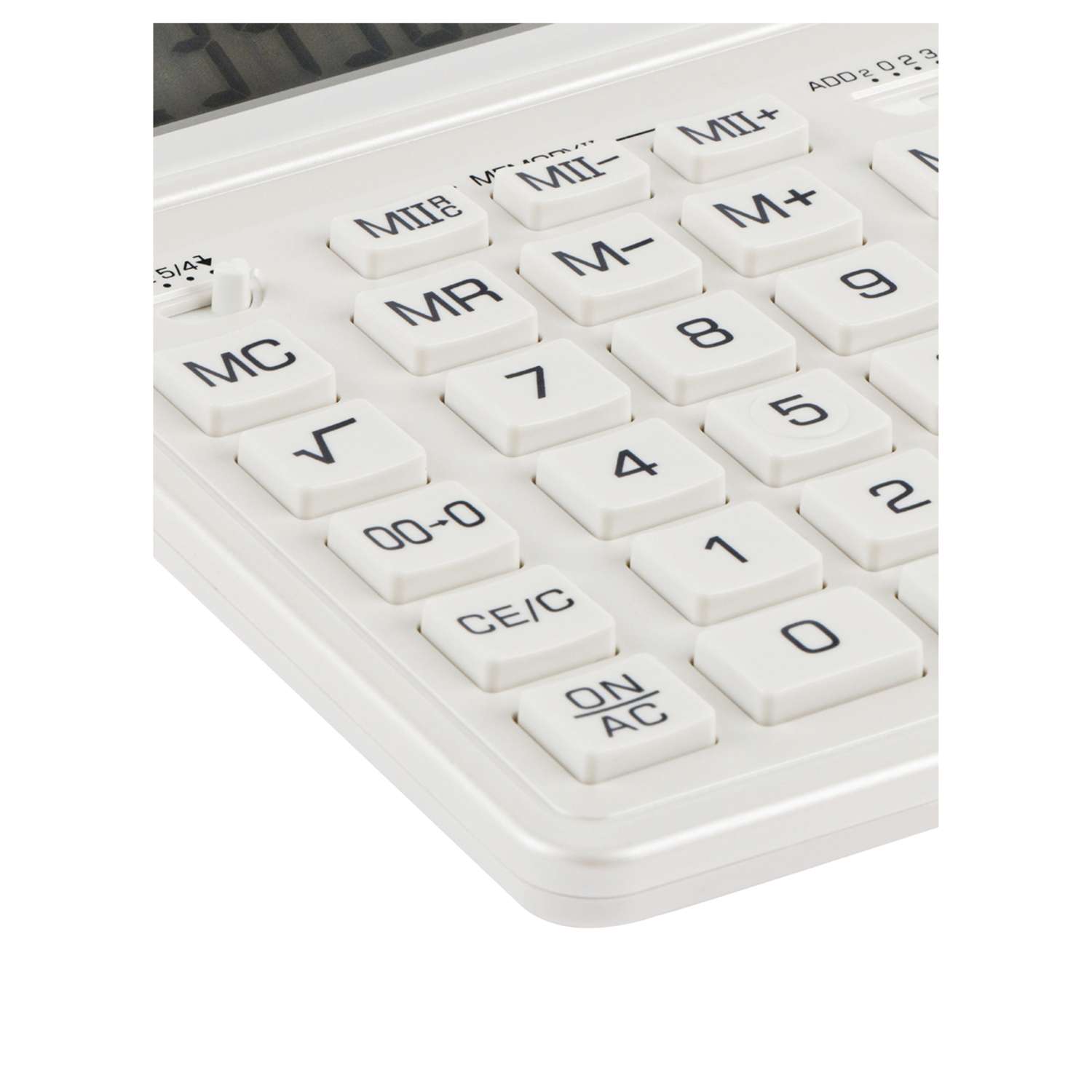 Калькулятор Eleven SDC-444X-WH 12 разрядов двойное питание 155*204*33мм белый - фото 6