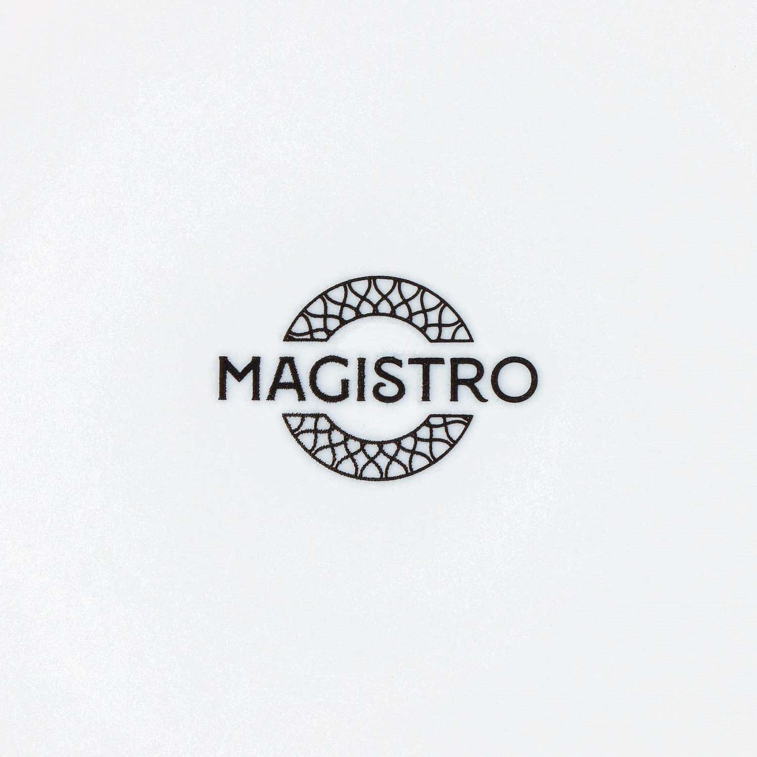 Тарелка MAGISTRO фарфоровая обеденная Rodos d=20 6 см цвет белый - фото 8