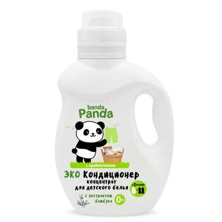 Кондиционер для белья banda Panda ЭКО с экстрактом бамбука 1000мл