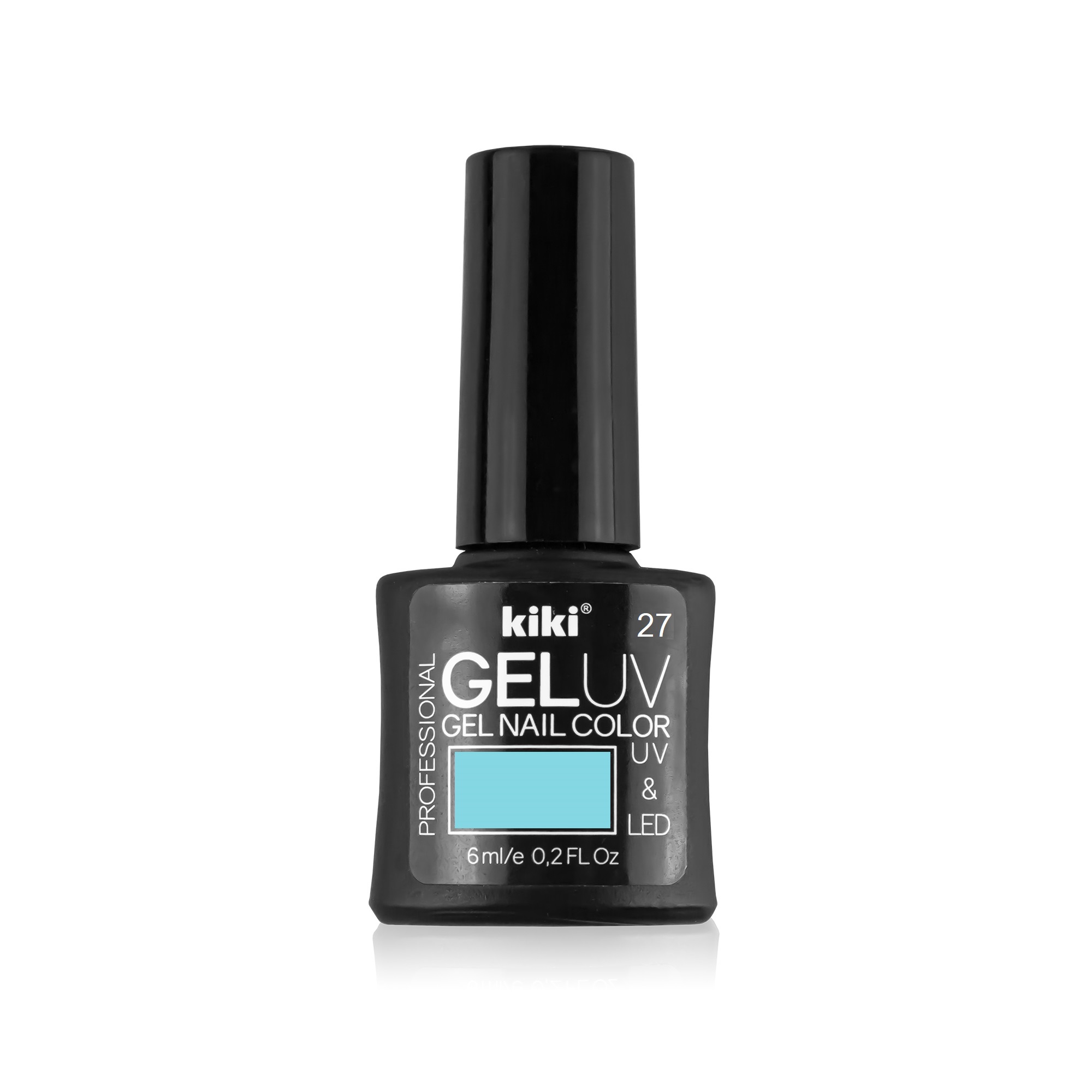 Гель-лак для ногтей Kiki GEL UV LED 27 небесно-голубой - фото 1