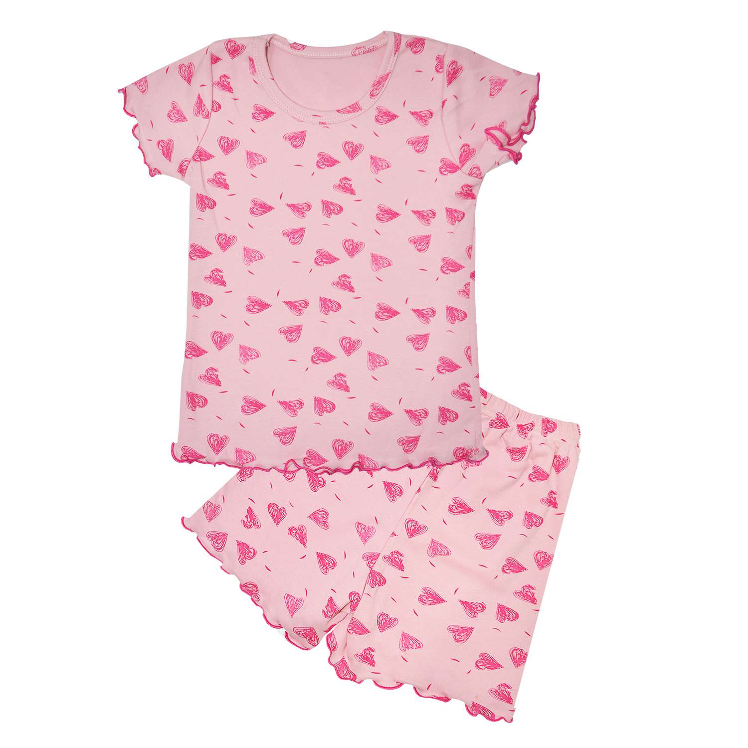 Пижама Борисоглебский трикотаж С60/3 розовый - фото 1