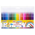 Фломастеры Юнландия для рисования для детей набор 24 цвета
