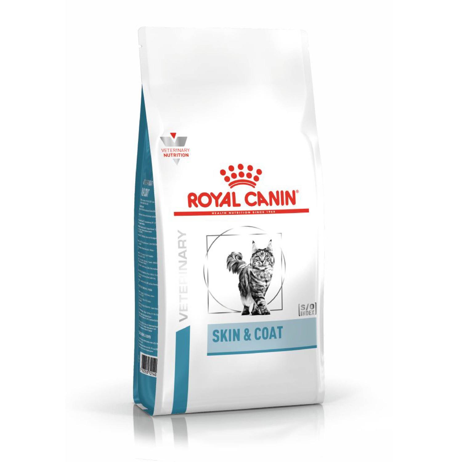 Сухой корм для кошек ROYAL CANIN 1.5 кг рыба, птица (при аллергии и заболеваниях кожи, лечебный) - фото 1