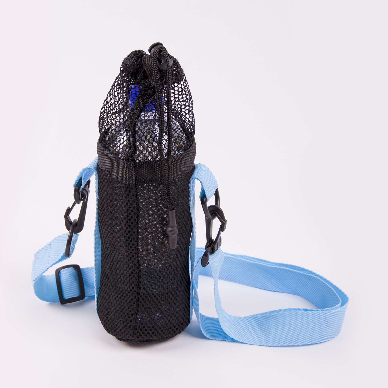 Спортивная сумка для бутылки Belon familia с сеткой цвет голубой - фото 2