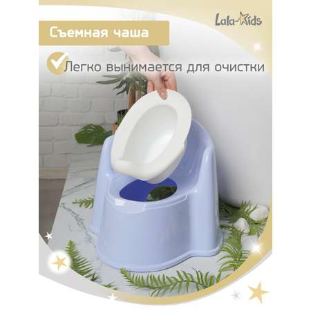 Горшок детский LaLa-Kids Трон