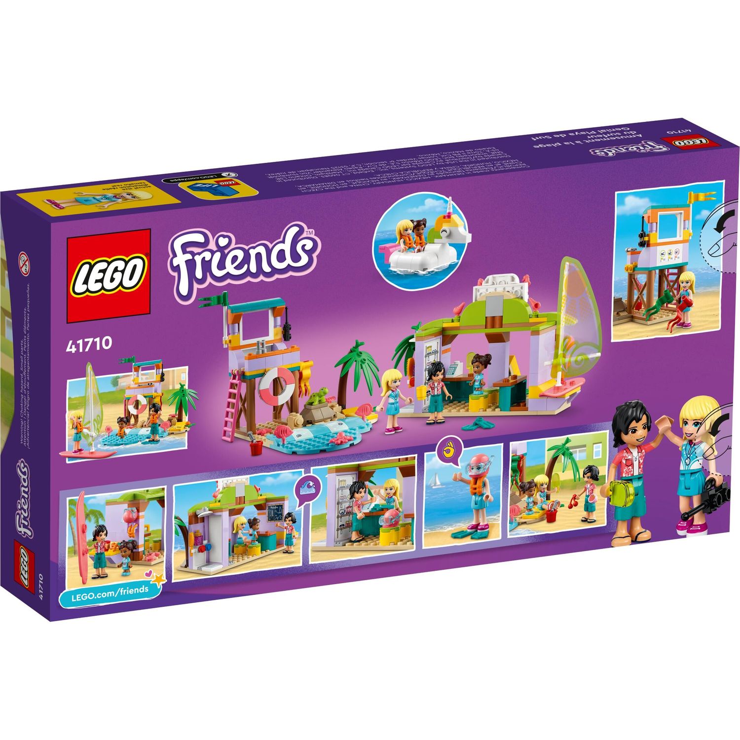 Конструктор LEGO Friends Surfer Beach Fun 41710 - фото 8