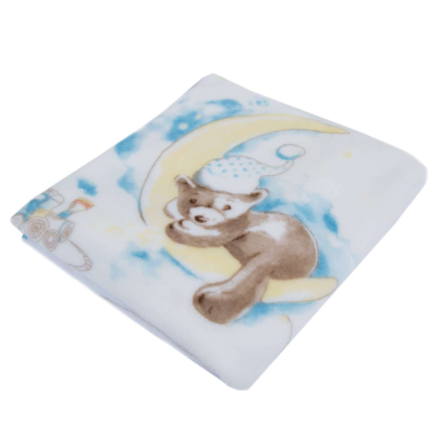 Комплект постельного белья Baby Nice Мишка на луне 4предмета H18/18 - фото 6