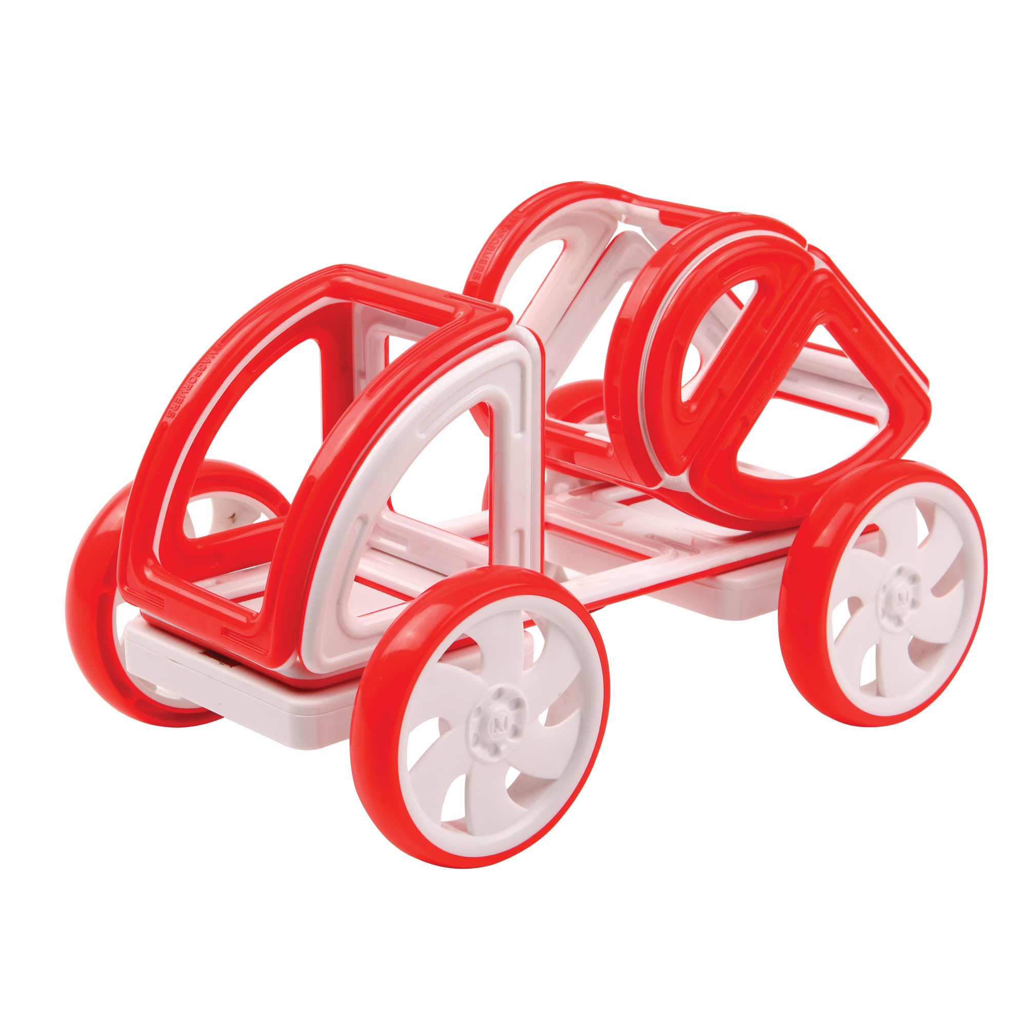 Магнитный конструктор Magformers My First Buggy 14-Red - фото 3