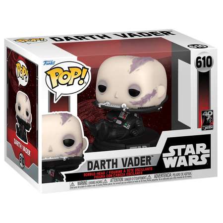 Фигурка Funko POP! Bobble Star Wars Ep 6 RotJ 40th Darth Vader (unmasked) (610) 70750