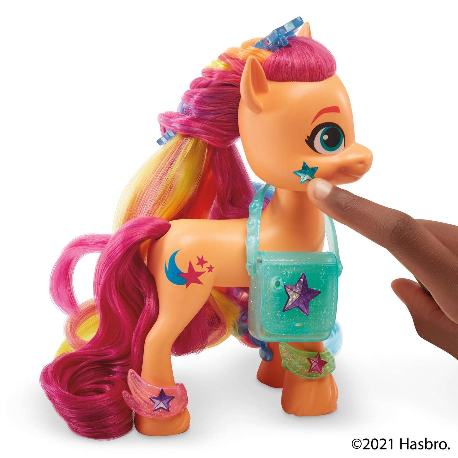 Игрушка My Little Pony Пони фильм Радужные волосы Санни F17945L0 - фото 9