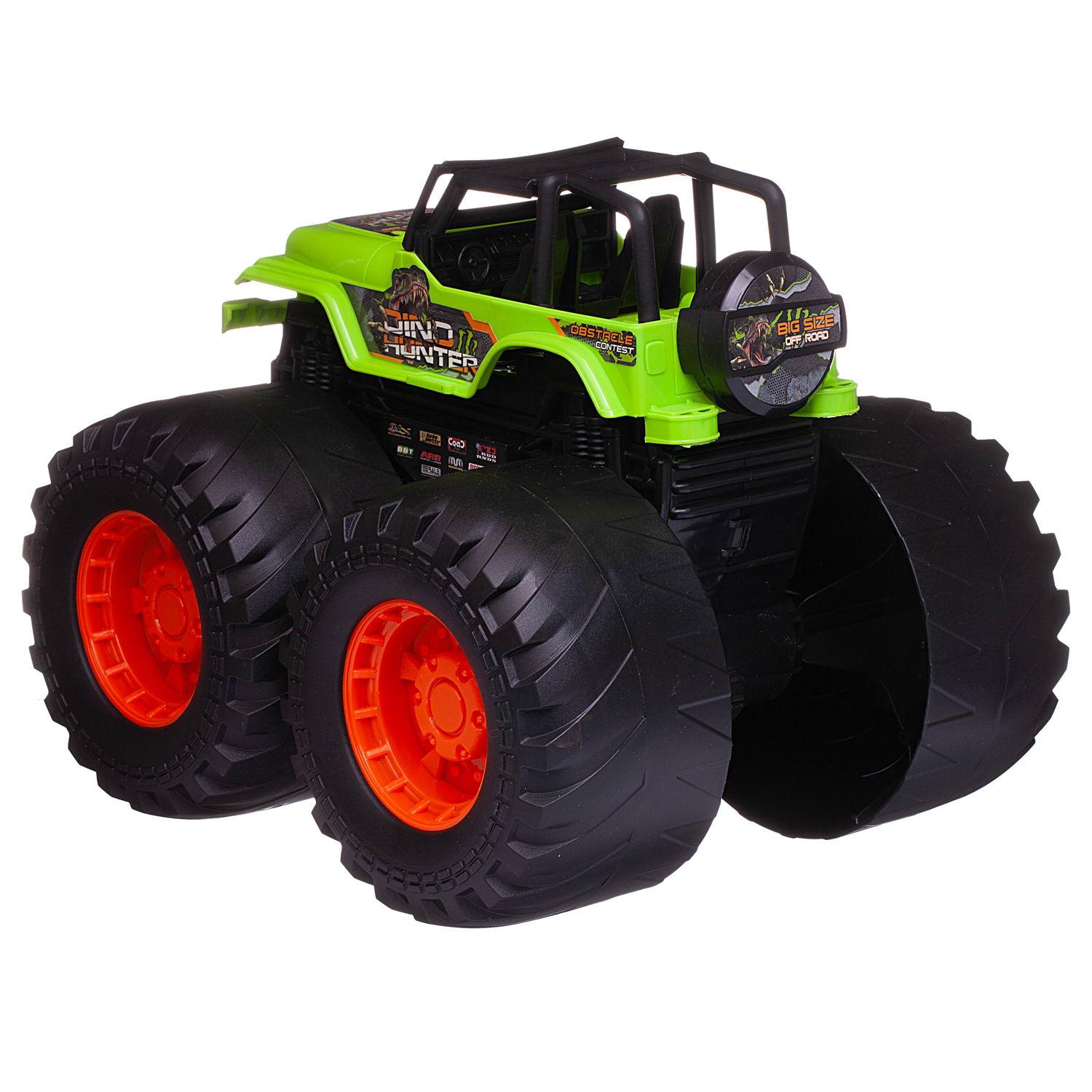 Внедорожник Junfa Jeep 1:14 без механизмов зеленый WE-11901 - фото 4