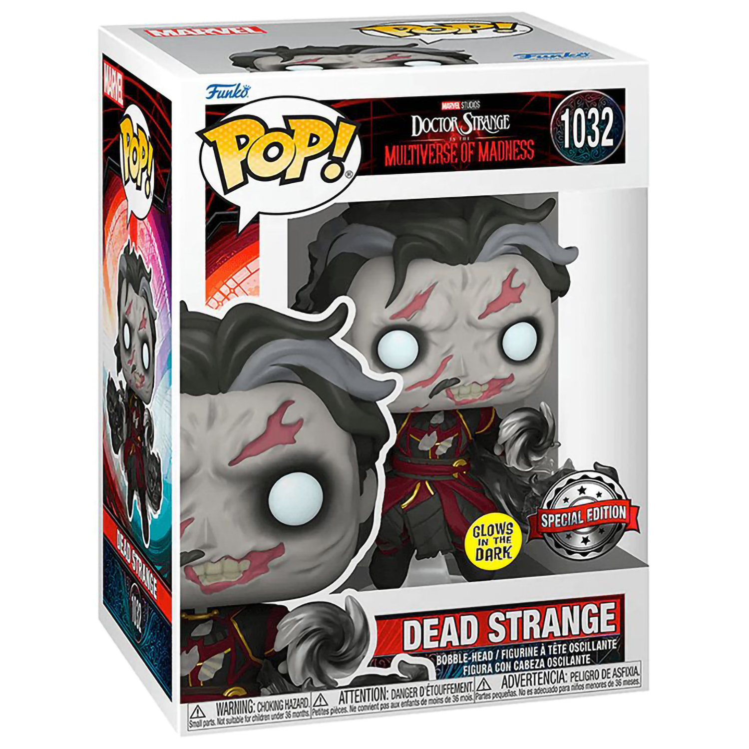 Фигурка Funko POP! Bobble Marvel Doctor Strange in the MoM Dead Strange (GW) (Exc) (1032) 65009 - фото 2