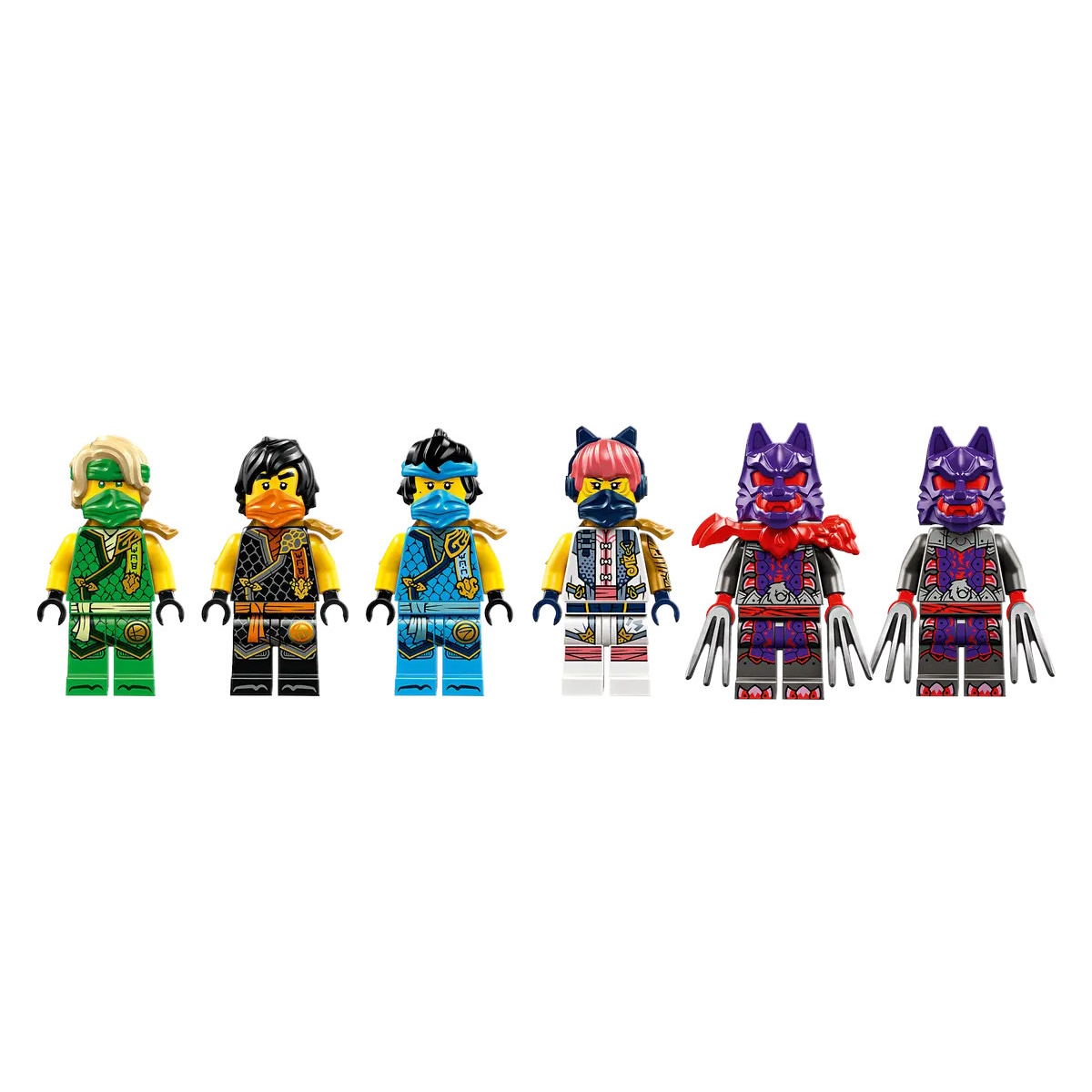 Конструктор LEGO Ninjago Комбинированный автомобиль команды ниндзя 71820 - фото 7