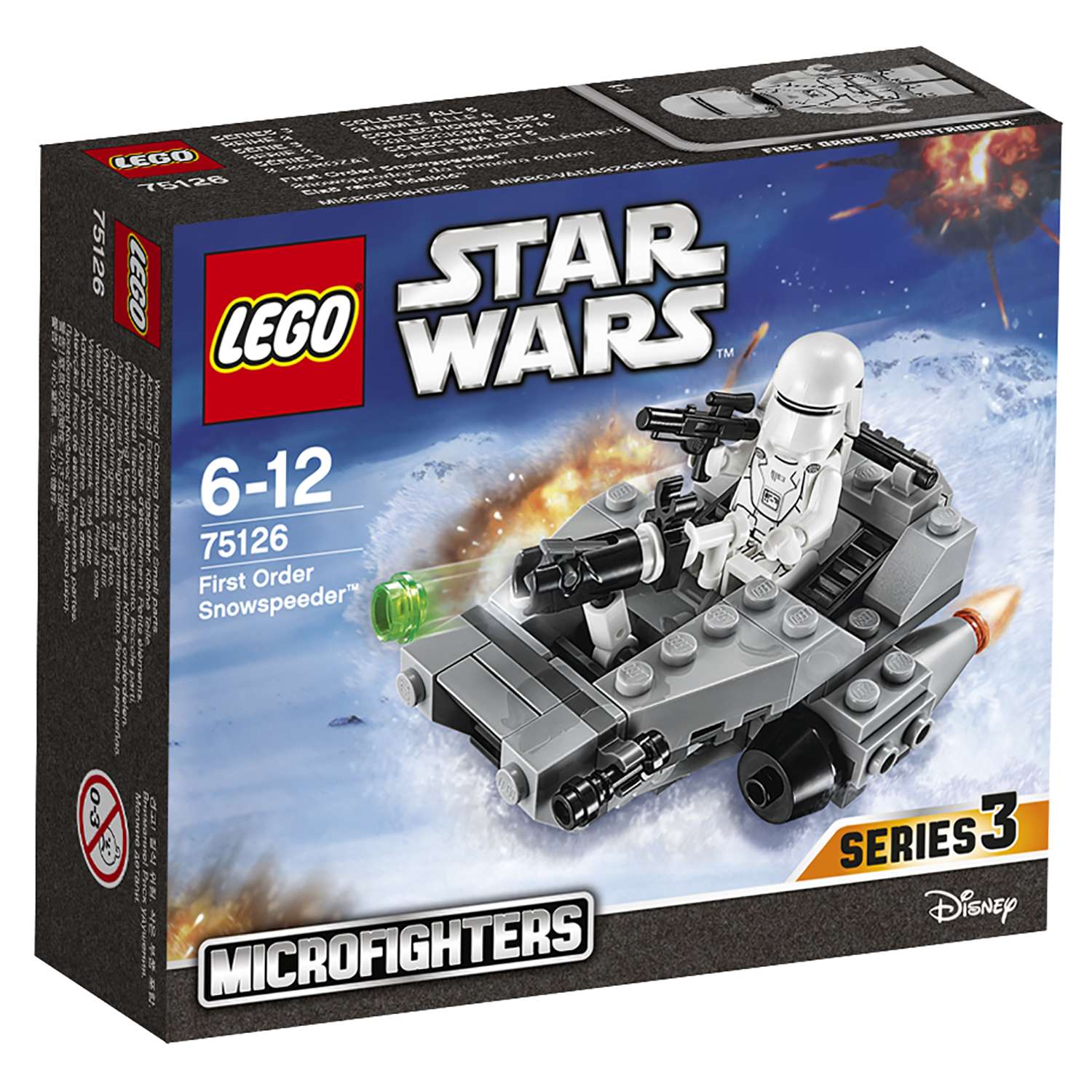 Конструктор LEGO Star Wars TM Снежный спидер Первого Ордена™ (75126) - фото 2