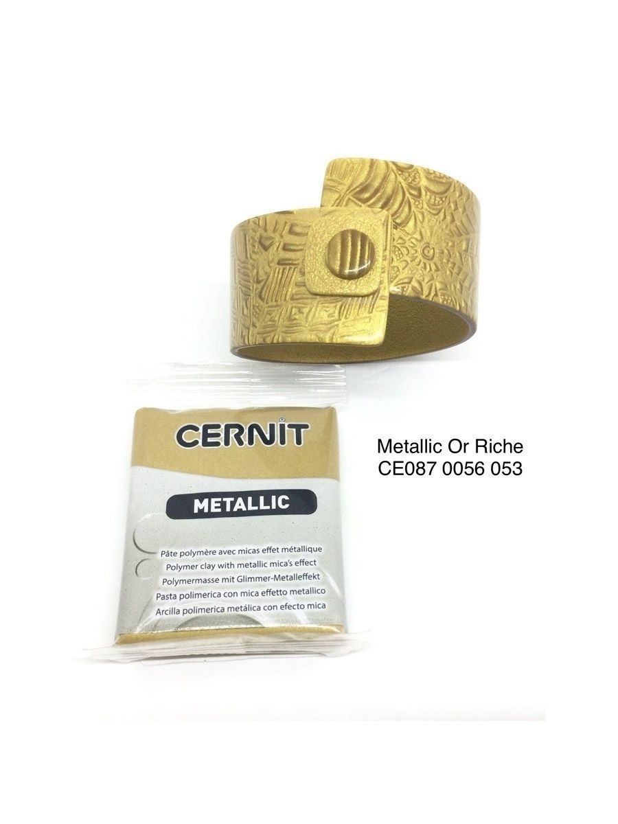 Полимерная глина Cernit пластика запекаемая Цернит metallic 56 гр CE0870060 - фото 10