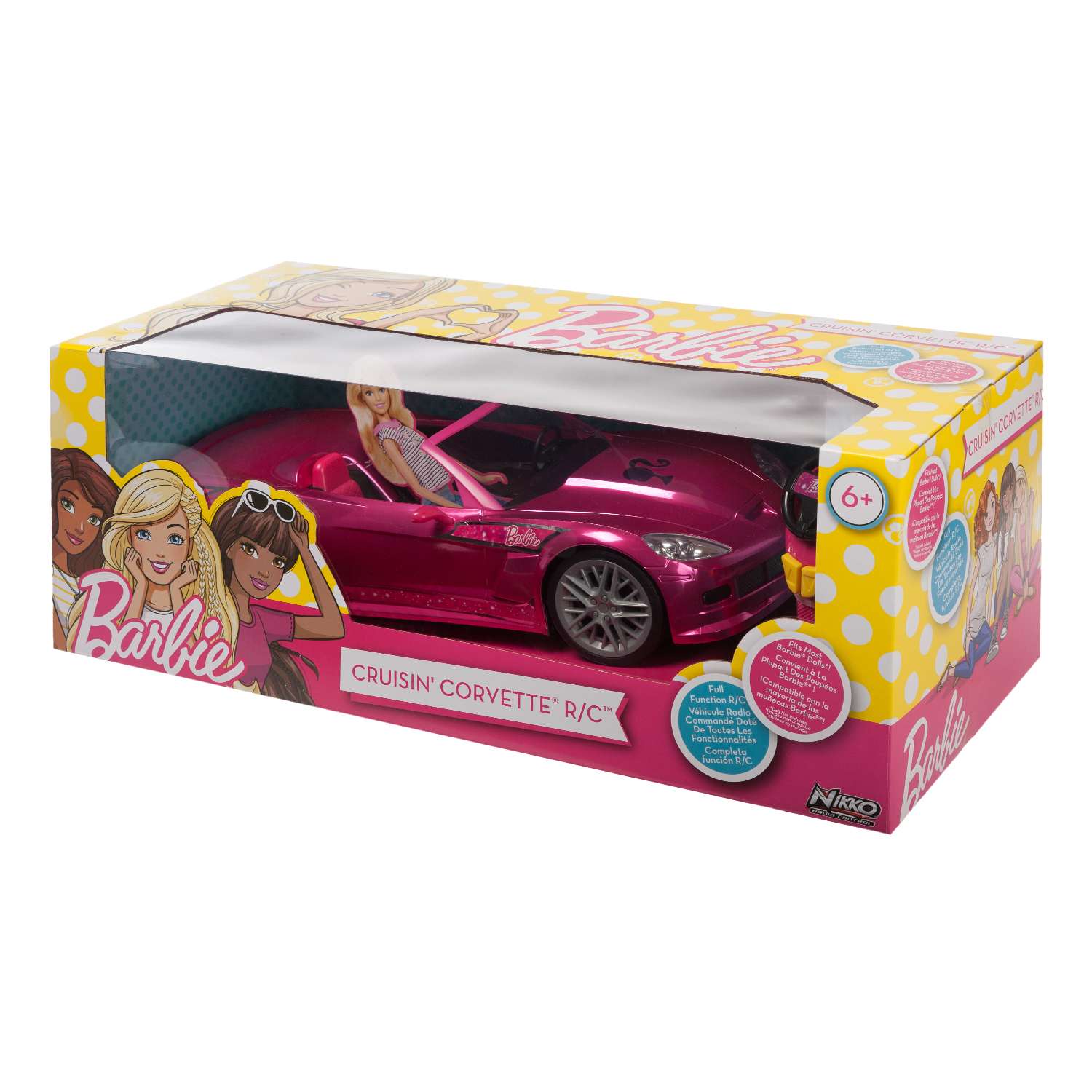 Corvette cheap barbie télécommandée