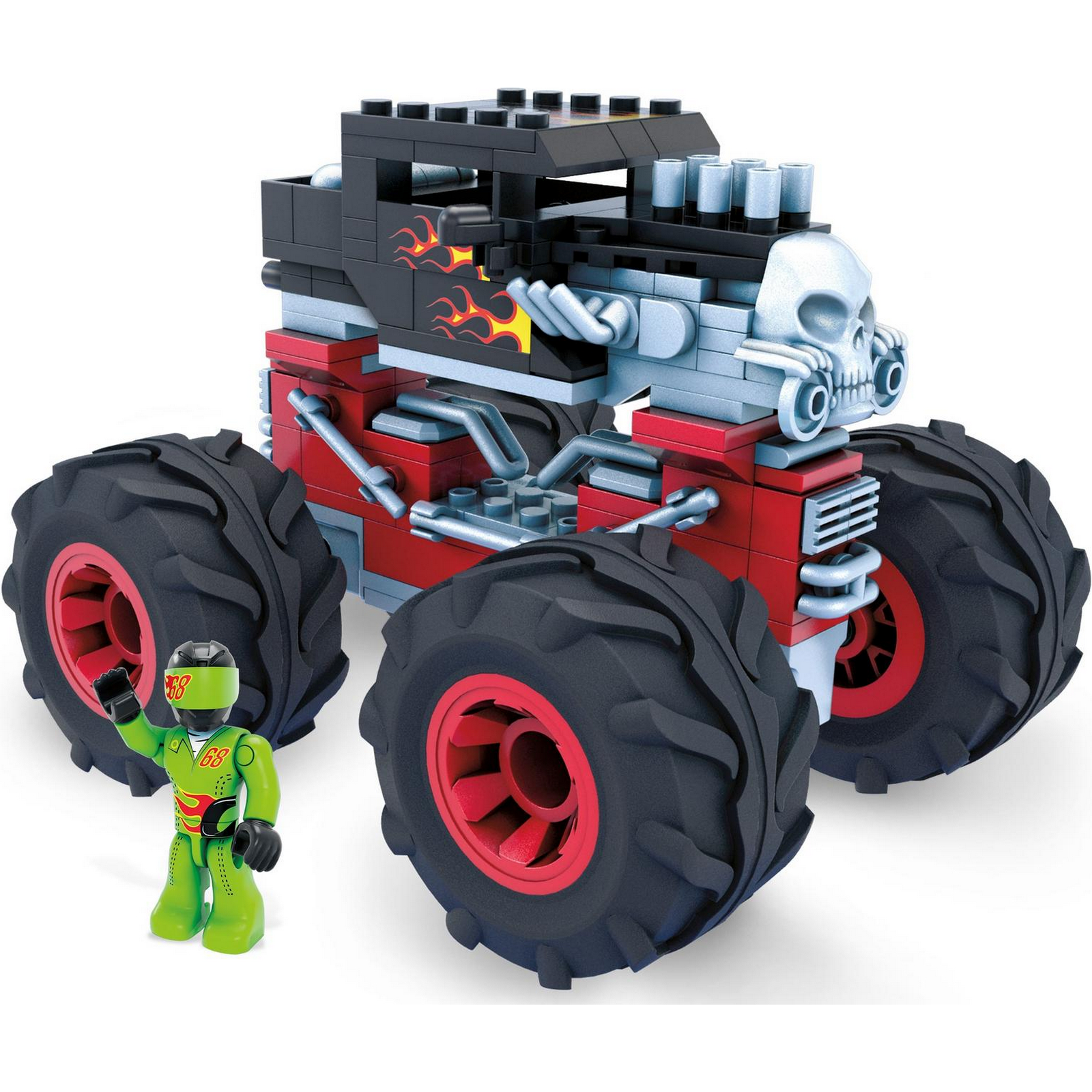 Конструктор Mega Construx Hot Wheels Монстр-трак в ассортименте GVM14 - фото 16