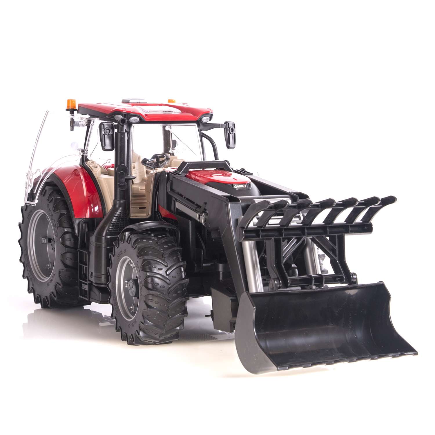 Трактор Bruder Case IH Optum 300 CVX с погрузчиком 03-191 - фото 4