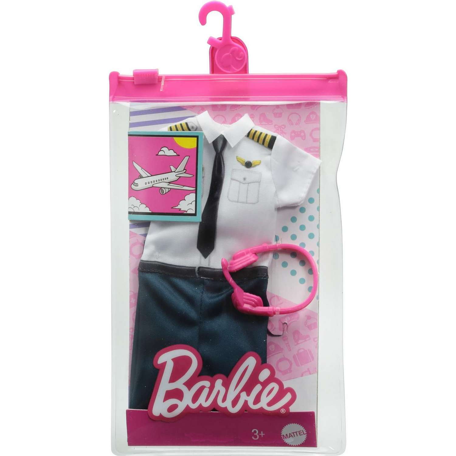 Одежда для куклы Barbie Профессии 3 GRC55 GWC29 - фото 2