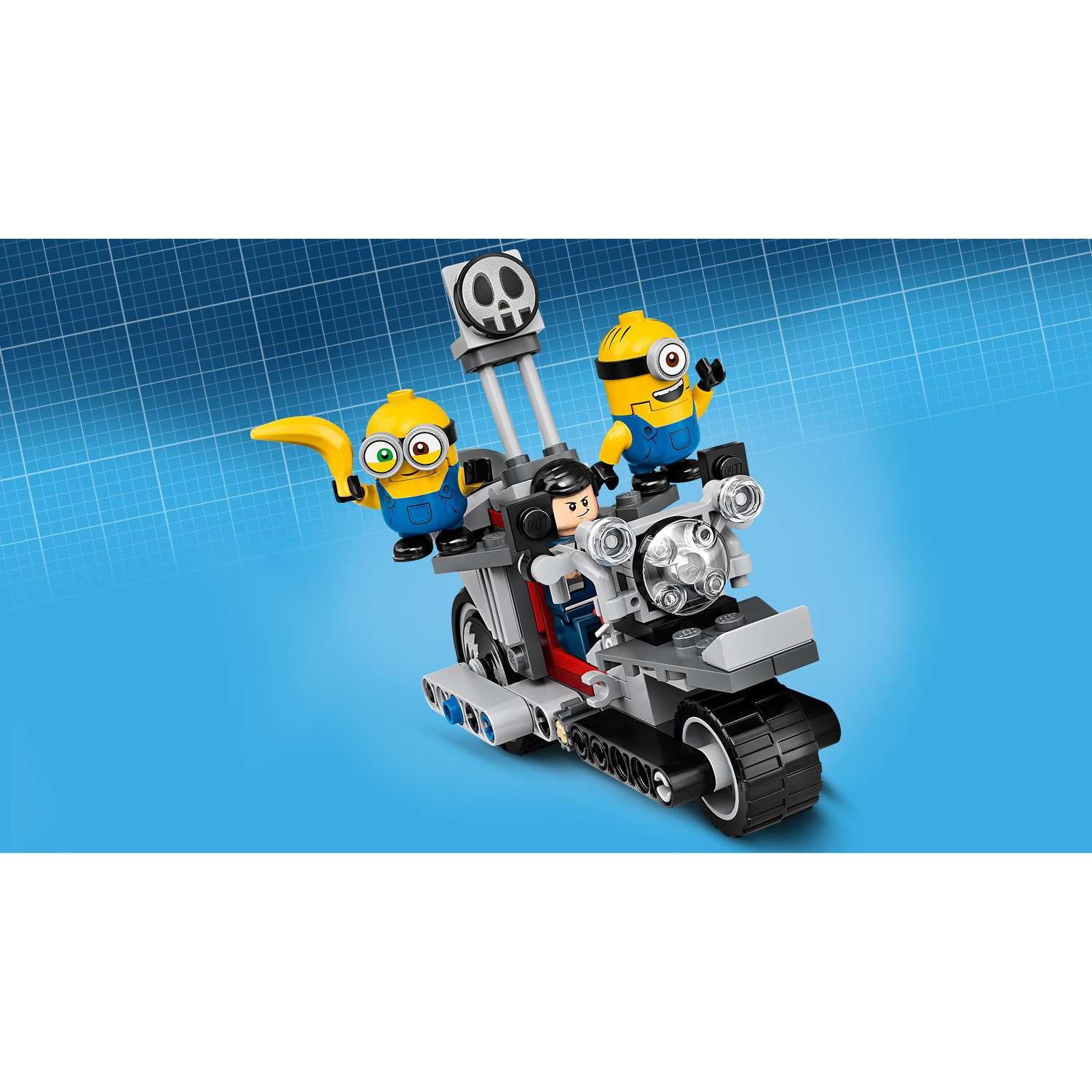 Конструктор LEGO Minions Невероятная погоня на мотоцикле 75549 - фото 12