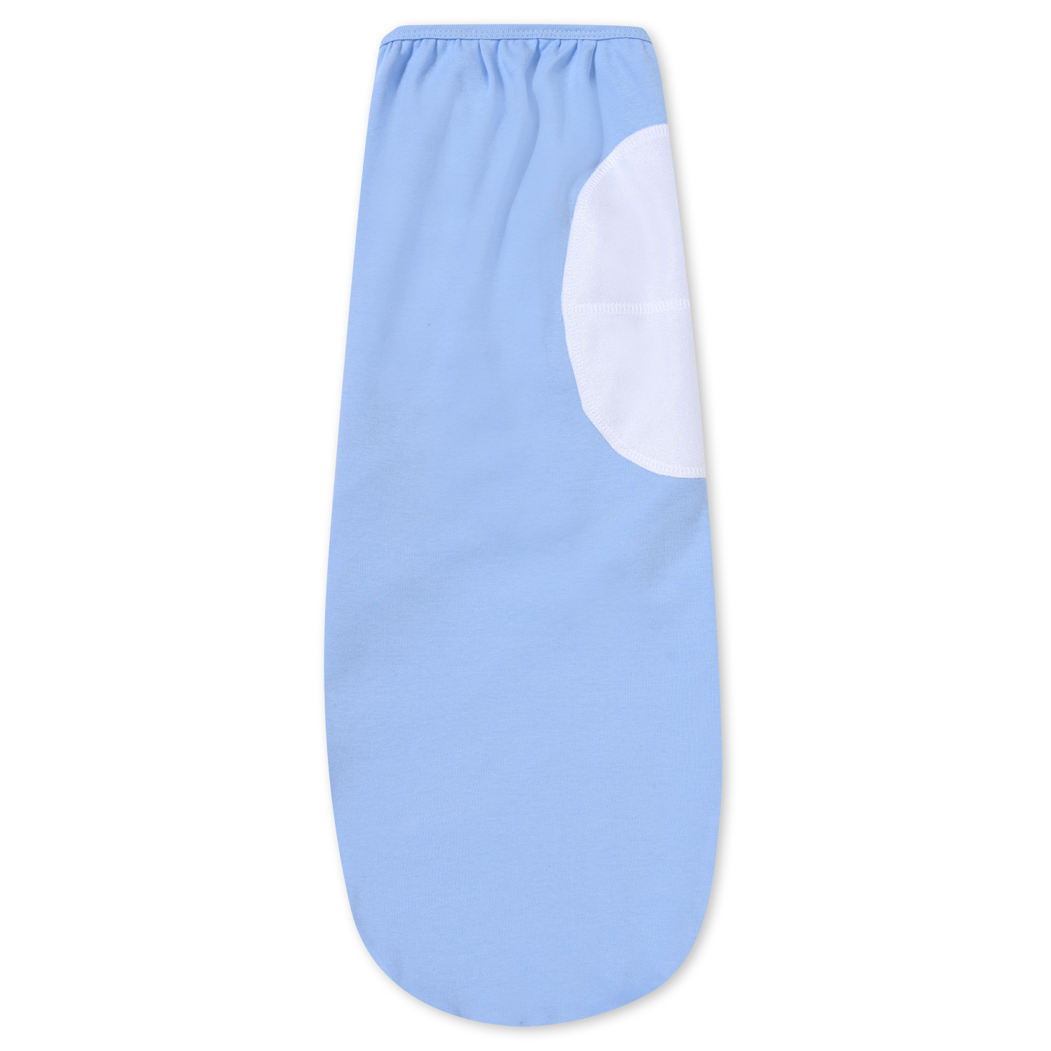 Пеленка Pecorella SwaddleFun на липучках XL 6.5-10кг Ocean Blue - фото 4