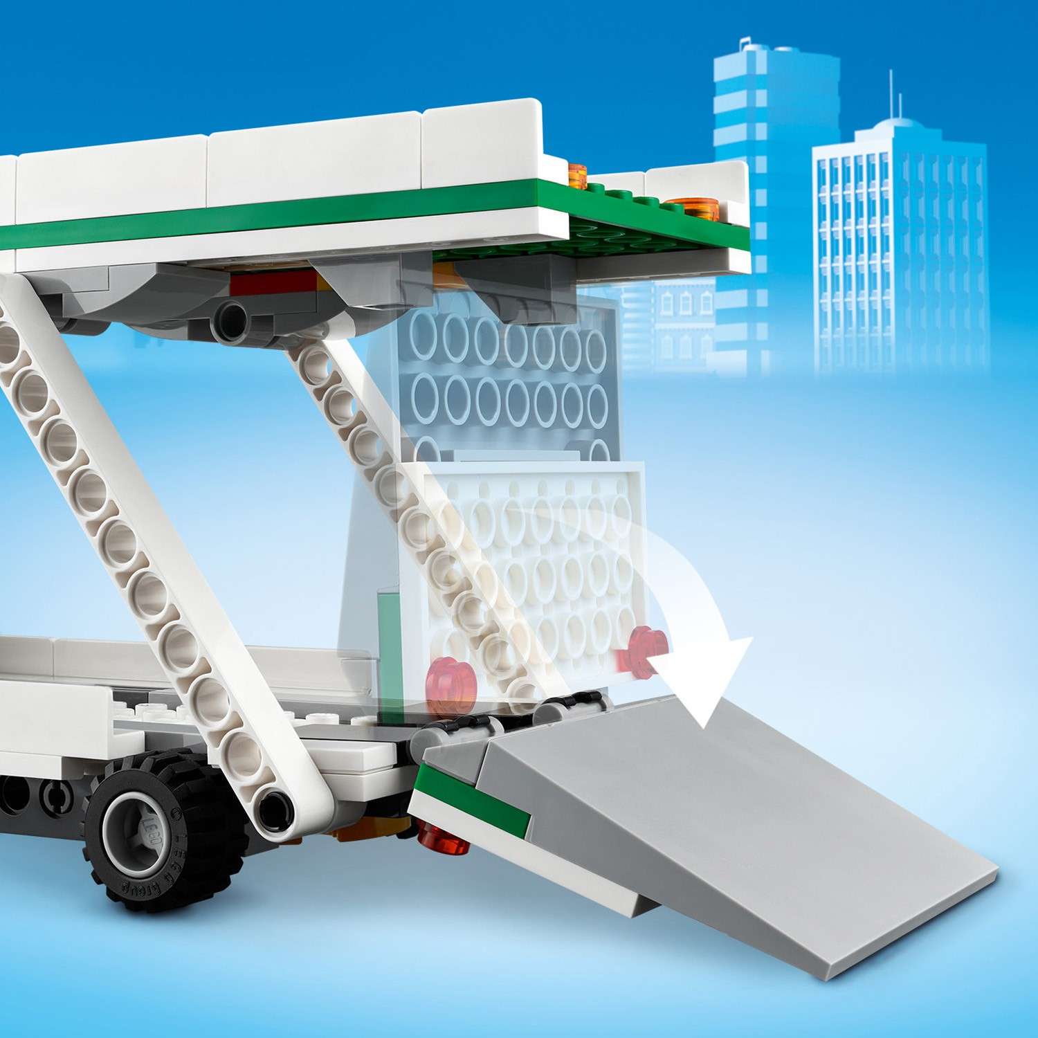 Конструктор LEGO City Great Vehicles Автовоз 60305 - фото 9