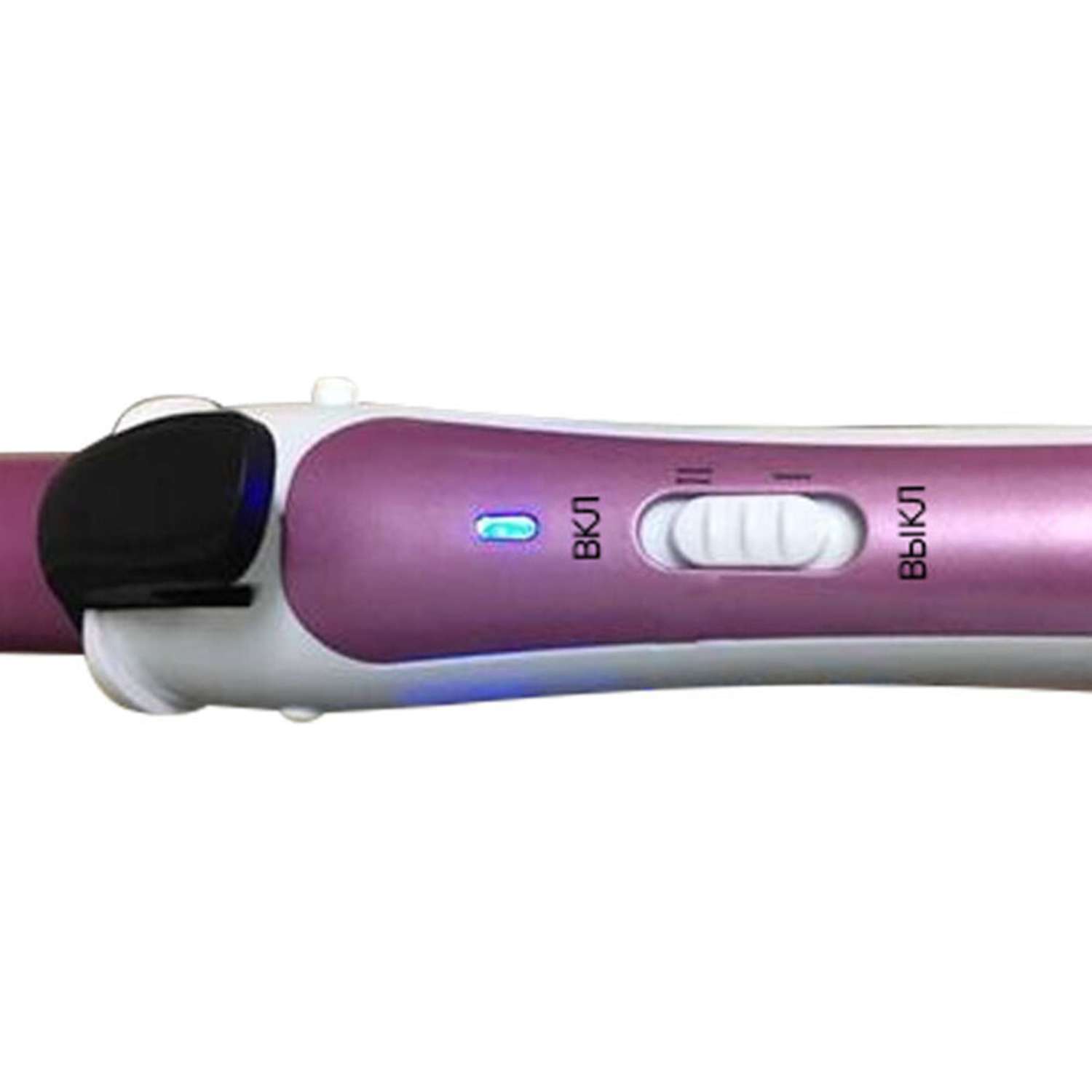 Стайлер для завивки волос Delta DL-0636 белый с розовым d 25мм 30 Вт - фото 4