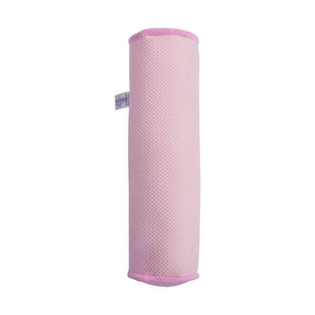 Подушка для путешествий SEVIBEBE на ремень безопасности для автокресла розовая