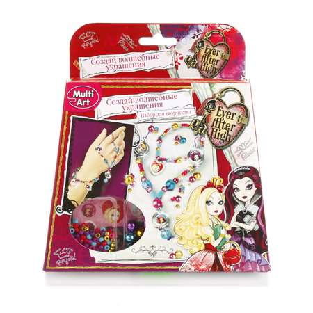 Набор для создания украшений Multiart EVER AFTER HIGH 6Х12шт