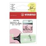 Текстовыделитель STABILO Boss Mini Pastellove Edition 3 пастельных цвета 07/03-57