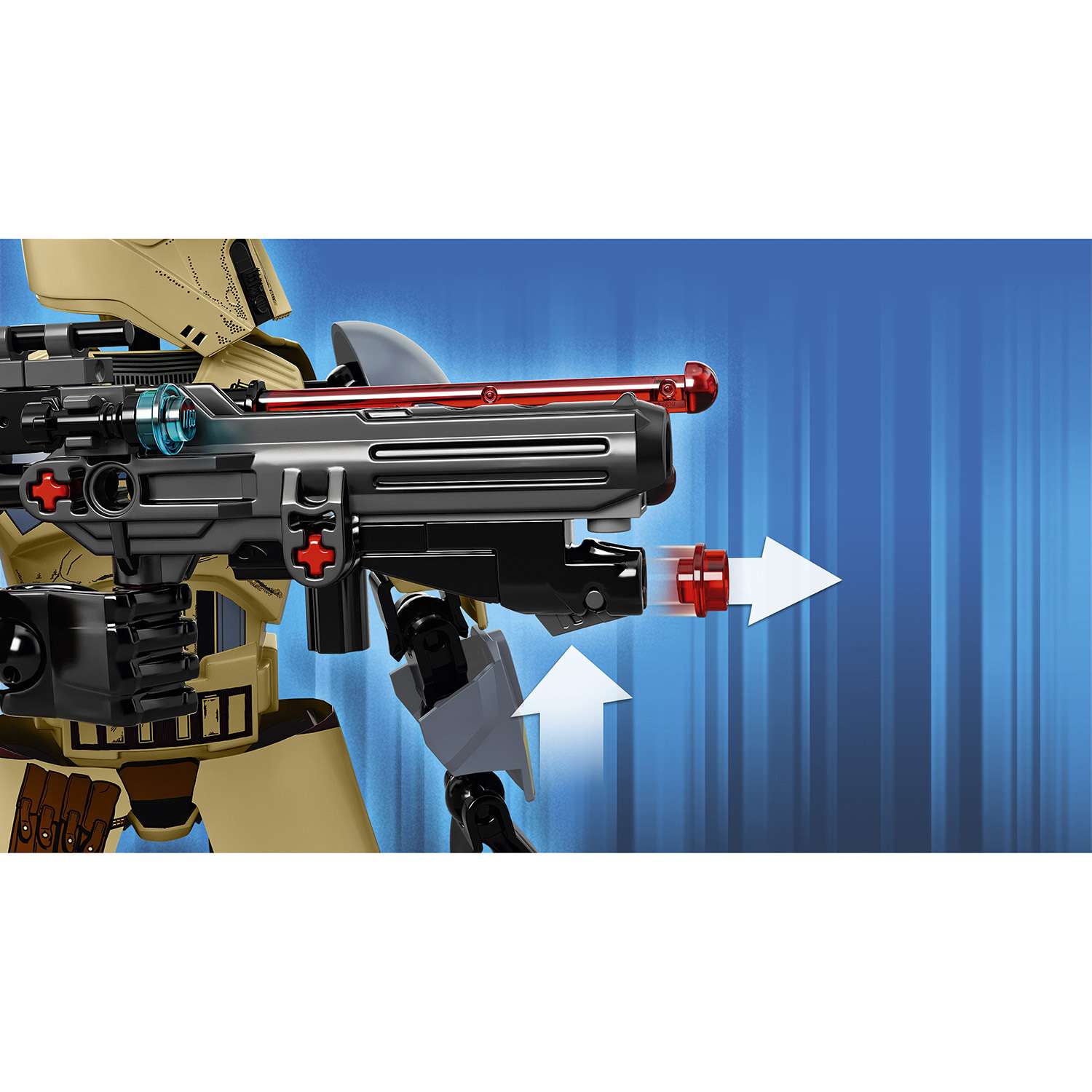 Конструктор LEGO Star Wars Штурмовик со Скарифа блочный - фото 6