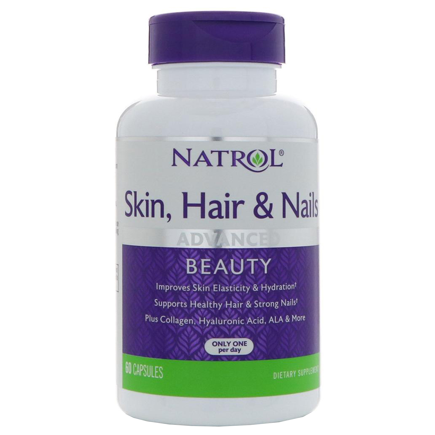 Natrol Skin Hair Nails with Lutein 60 капсул - фото 1