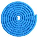 Скакалка Grace Dance гимнастическая утяжелённая. верёвочная. 2.5 м. 150 г. цвет синий