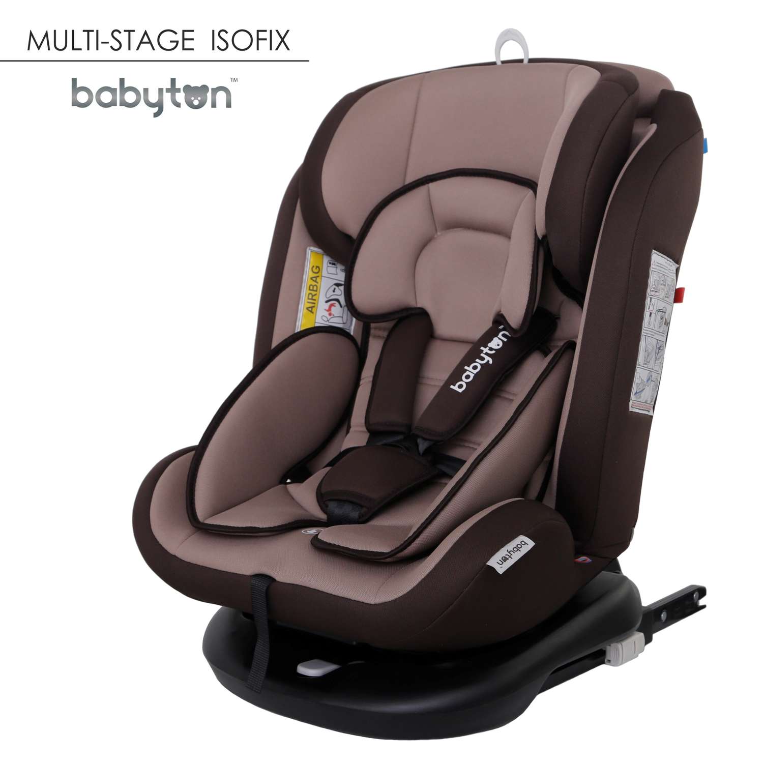 Автокресло Babyton Multi-Stage ISOFIX Mokko - фото 1