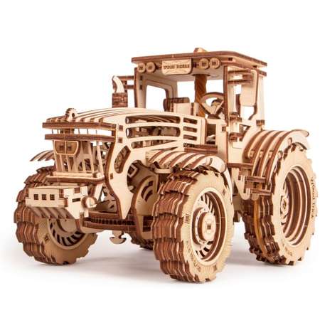 Конструктор Wood Trick Механический Трактор