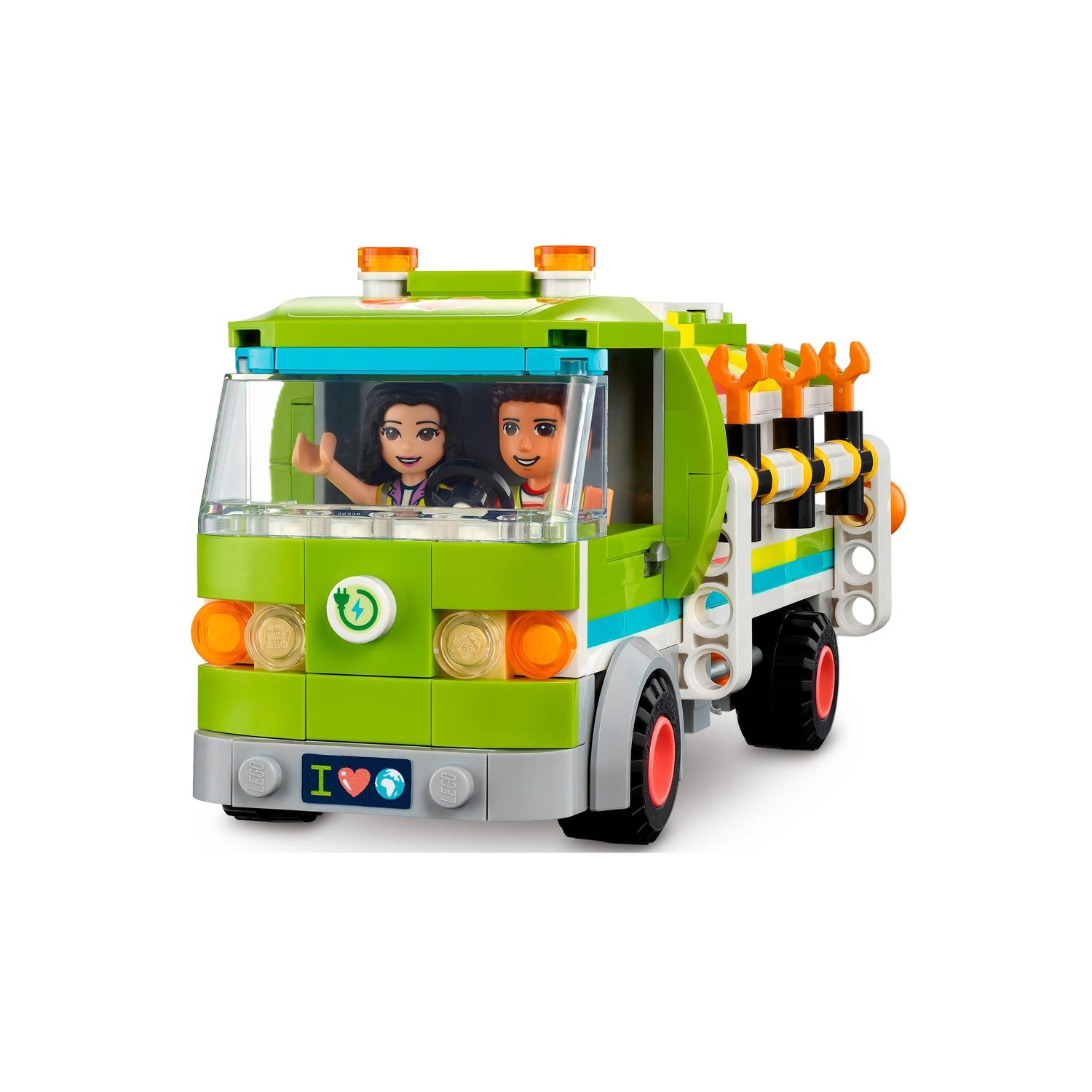 Lego green truck online