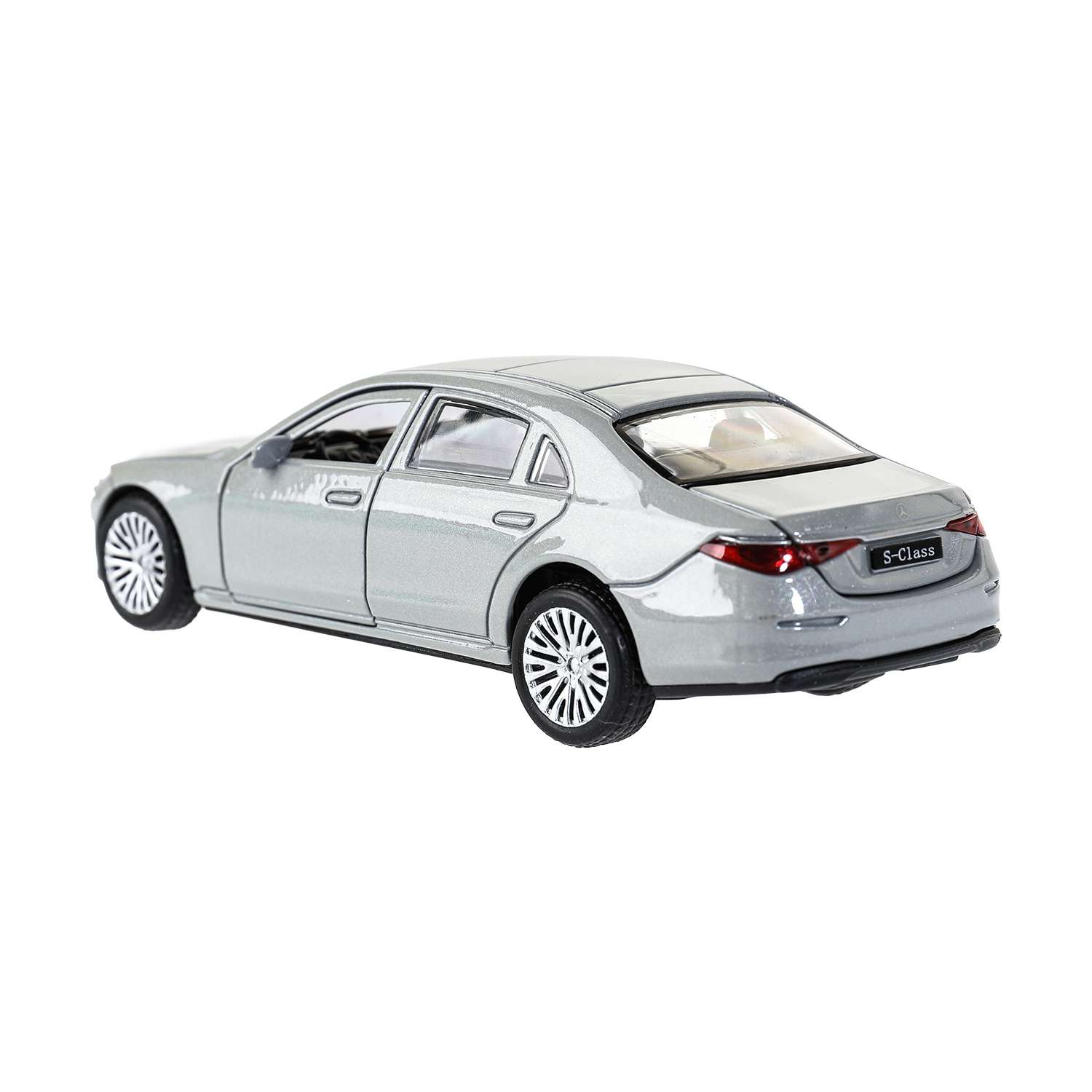 Автомобиль Huada Toys Mercedes Benz серебряный 380544 - фото 8