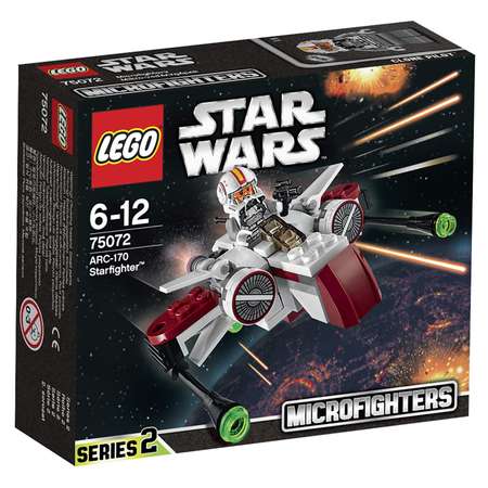 Конструктор LEGO Star Wars TM Звёздный истребитель ARC-170™ (75072)