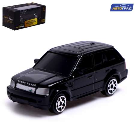 Машина Автоград металлическая LAND ROVER RANGE ROVER SPORT 1:64 цвет чёрный