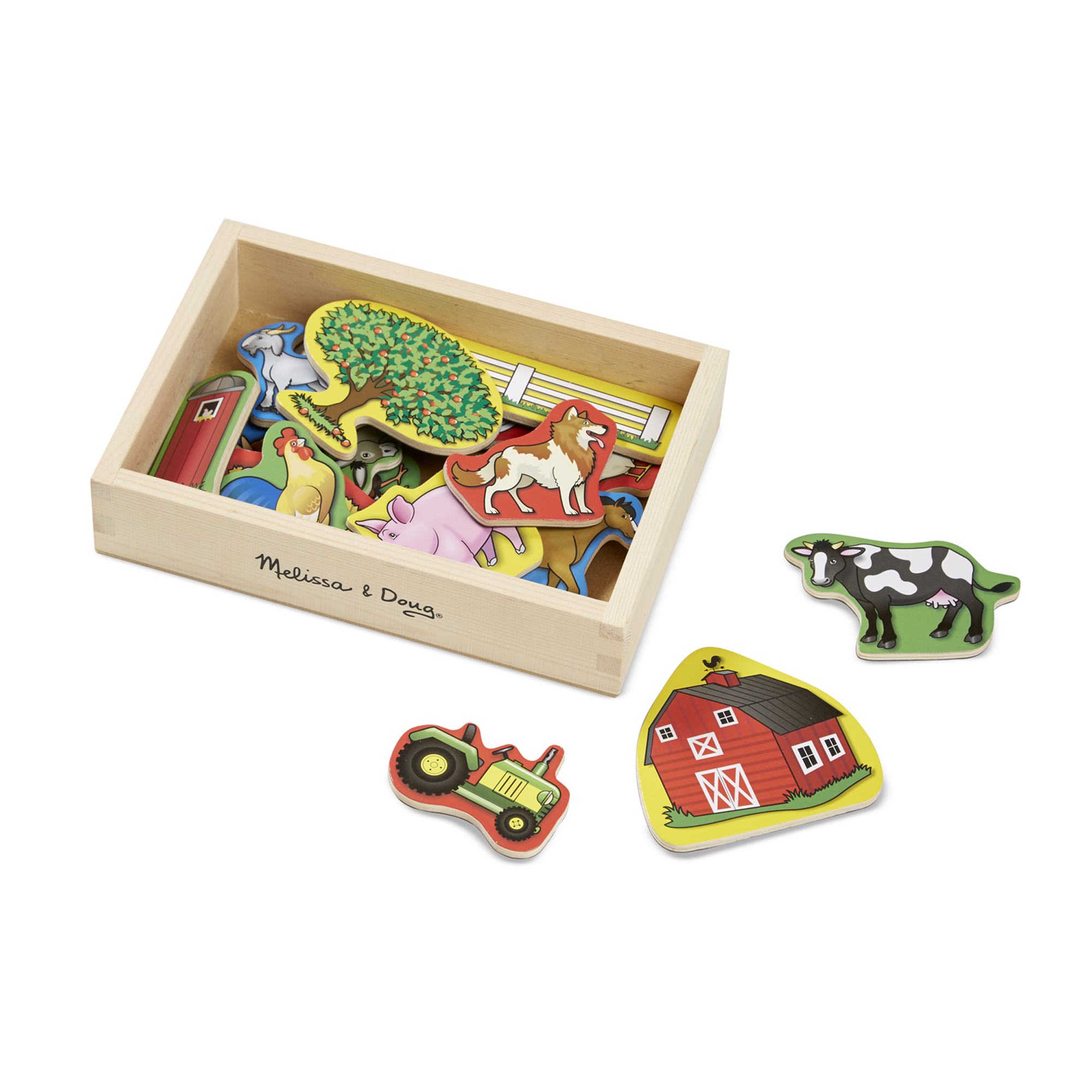 Развивающая игра Melissa and Doug Магнитная ферма - фото 2